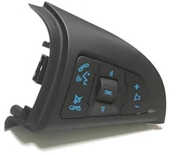 ZAPYVET Auto-Tempomat-Taste, for Chevrolet, for Cruze, 2009–2014, Auto-Multifunktionslenkrad, automatischer Tempomat-Schalter, Multimedia-Audio-Steuertaste(Black Volume Button) von ZAPYVET