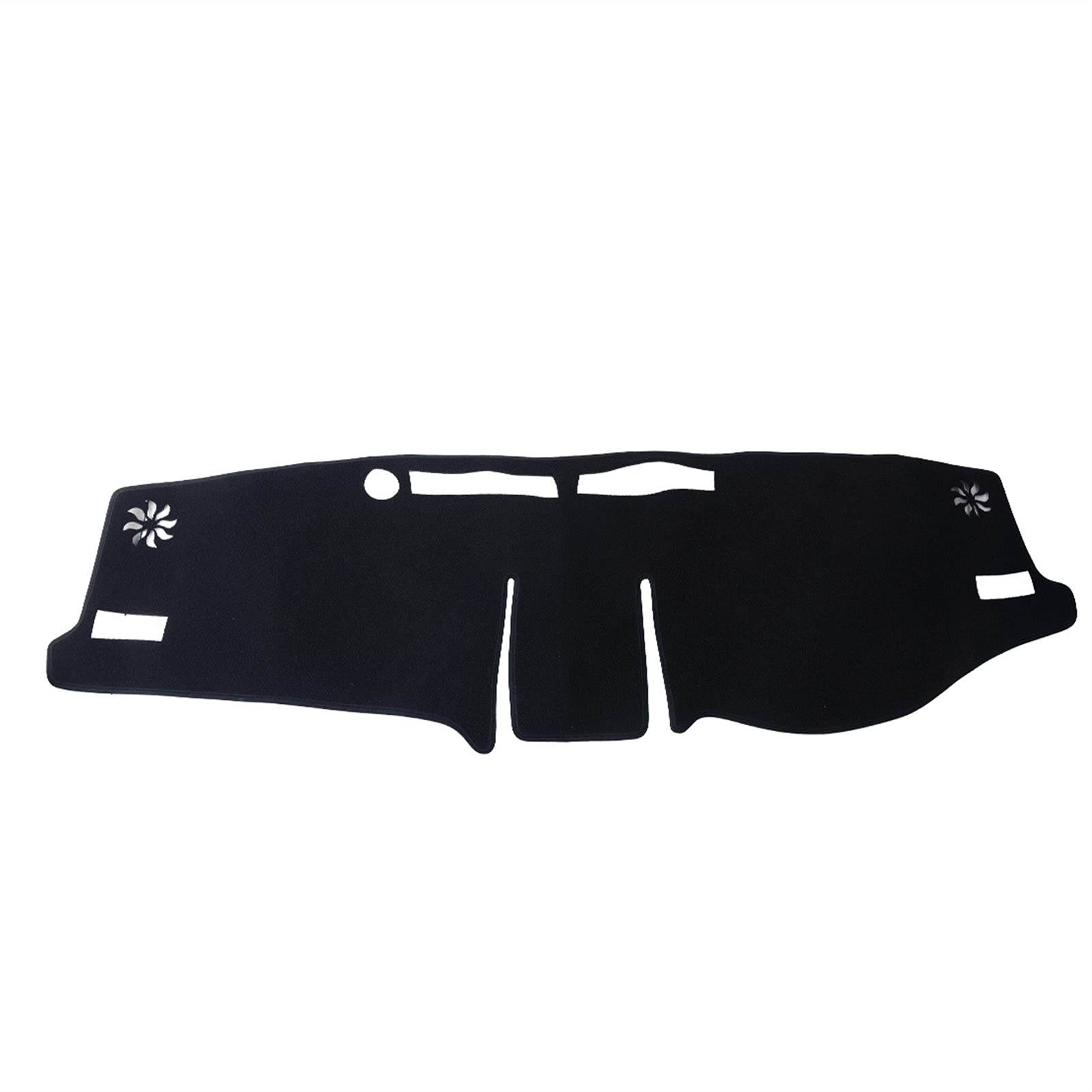 ZAPYVET Auto-schwarzes Polyester-Rechtslenker-Anti-Rutsch-Armaturenbrett-Abdeckung, Armaturenbrett-Matte, Sonnenschutz-Pad, for Toyota, for RAV4, 2019 2020 Auto-Armaturenbrettmatte von ZAPYVET