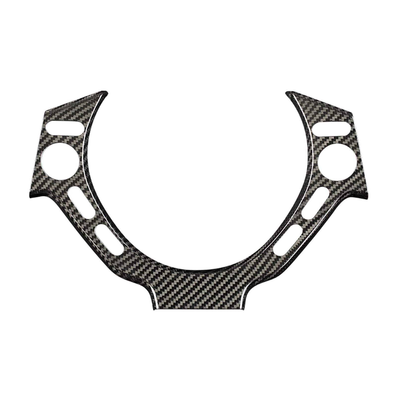 ZAPYVET Dekorative Lenkradabdeckung aus echtem Carbon, for Nissan GT-R 2009-2015 Zubehör Auto-Lenkradbezüge(Black) von ZAPYVET