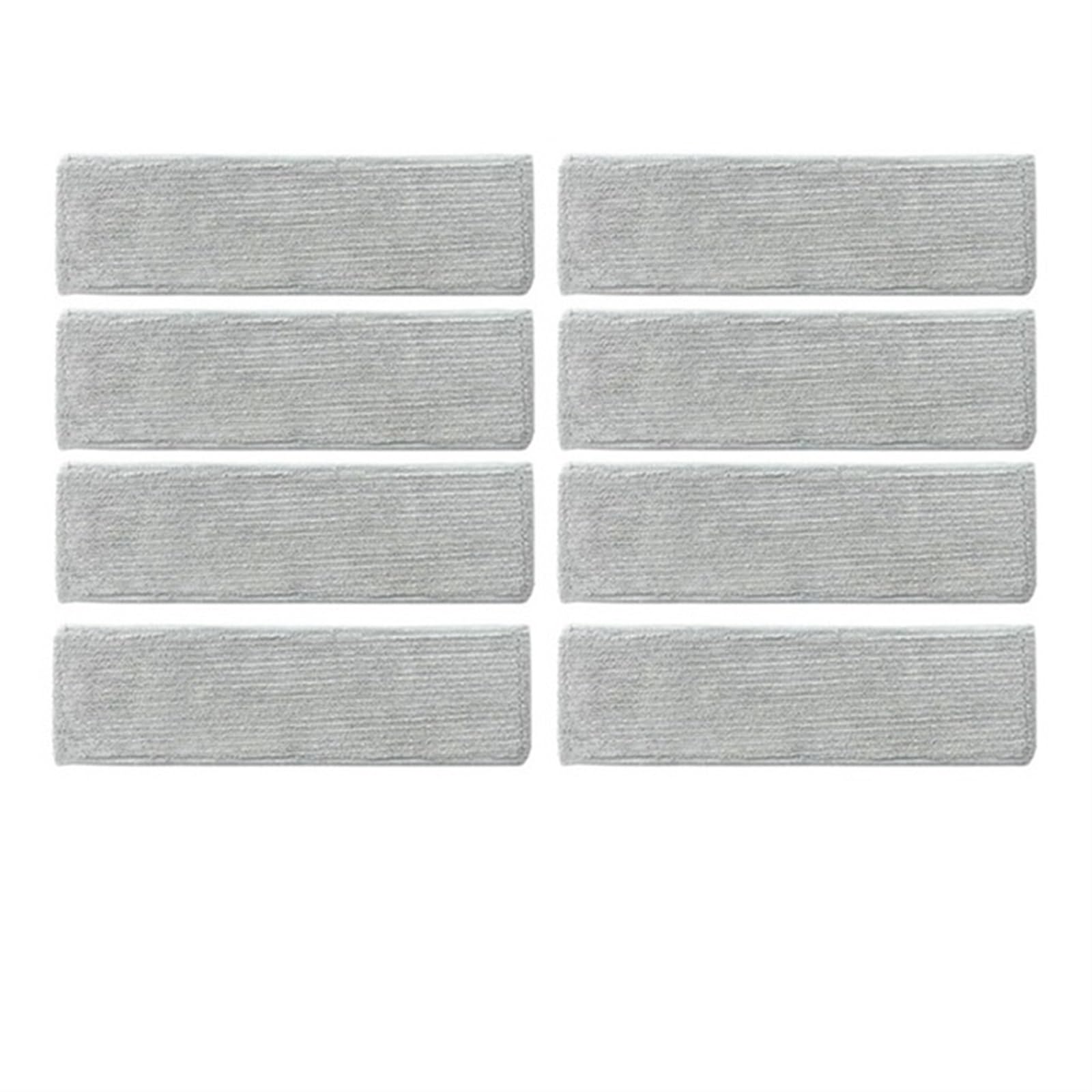 ZAPYVET Ersatz Mopp Tuch, for Xiaomi, for Dreame T10 T20 T30 V9 V10 V11 V12 Kehren Roboter Staubsauger Handheld Zubehör Teile Ersatz-Mopp-Pads(8pcs) von ZAPYVET