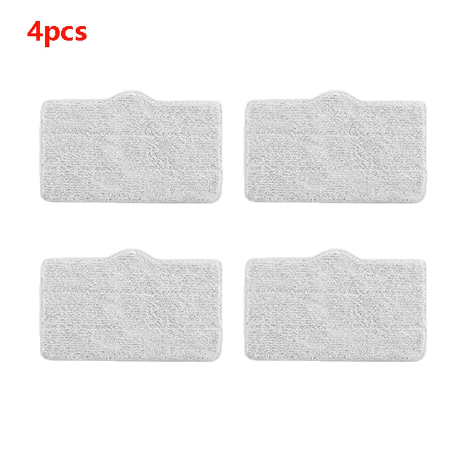 ZAPYVET Ersatz-Reinigungsmopp-Pads, for Xiaomi, for Deerma, DEM ZQ100 ZQ600 ZQ610 Haltegriff Dampfstaubsauger Mopp Tuch Lappen Zubehör Ersatzteile für Dampfreiniger(4pcs) von ZAPYVET