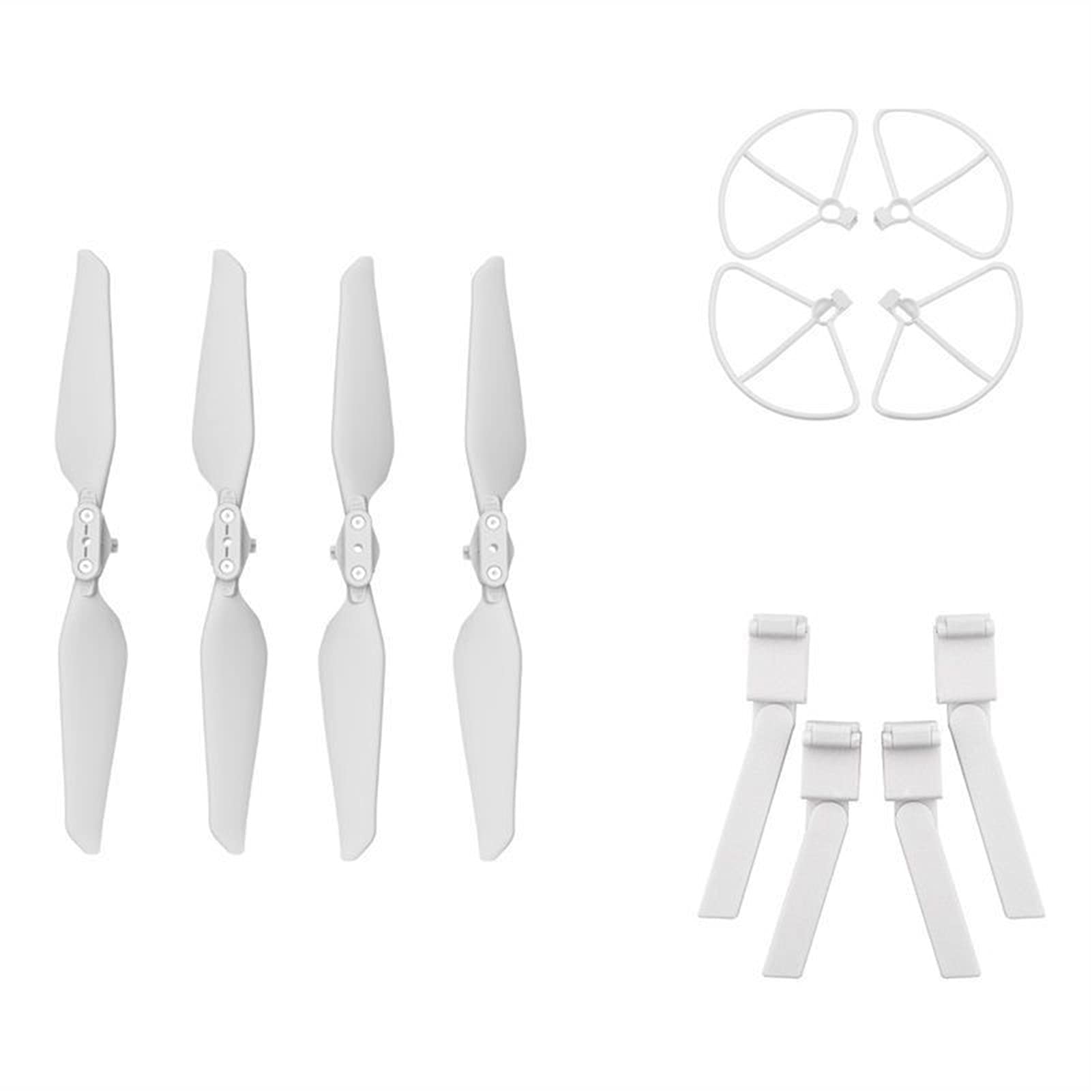 ZAPYVET Ersatzteile Schnellverschluss Faltbare Propeller for FIMI X8 SE 4PCS RC Quadcopter Drohnen-Propeller-Set(Bundle) von ZAPYVET