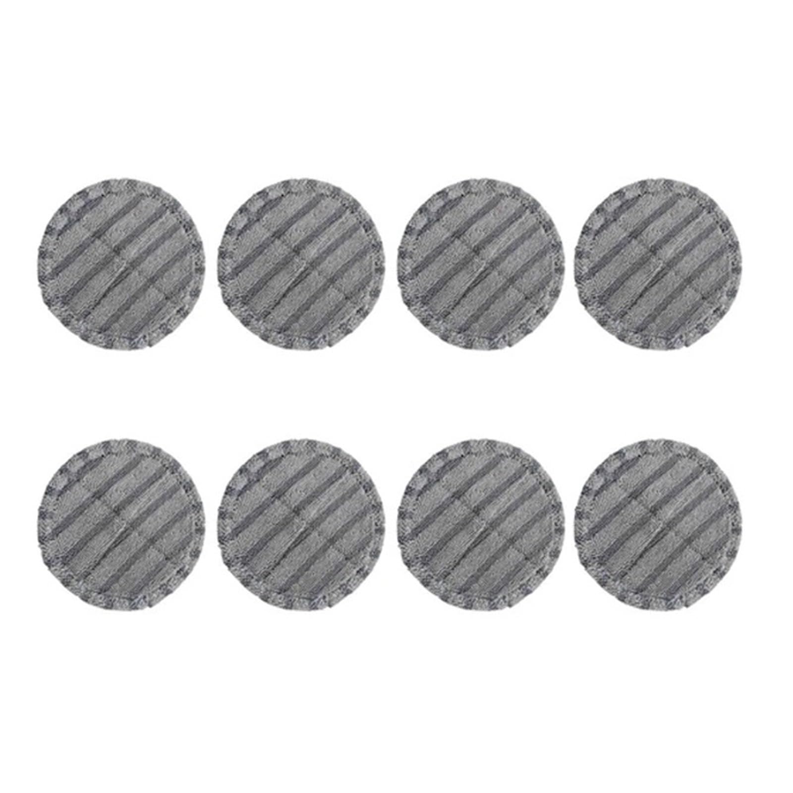 ZAPYVET Gestreifte Wischtücher, for Dyson, for V7 V8 V10 V11 Staubsauger, nass-trocken, elektrisch, motorisierte Bodenbürste, Wischpad, Ersatzteile Ersatz-Mopp-Pads(8pcs) von ZAPYVET