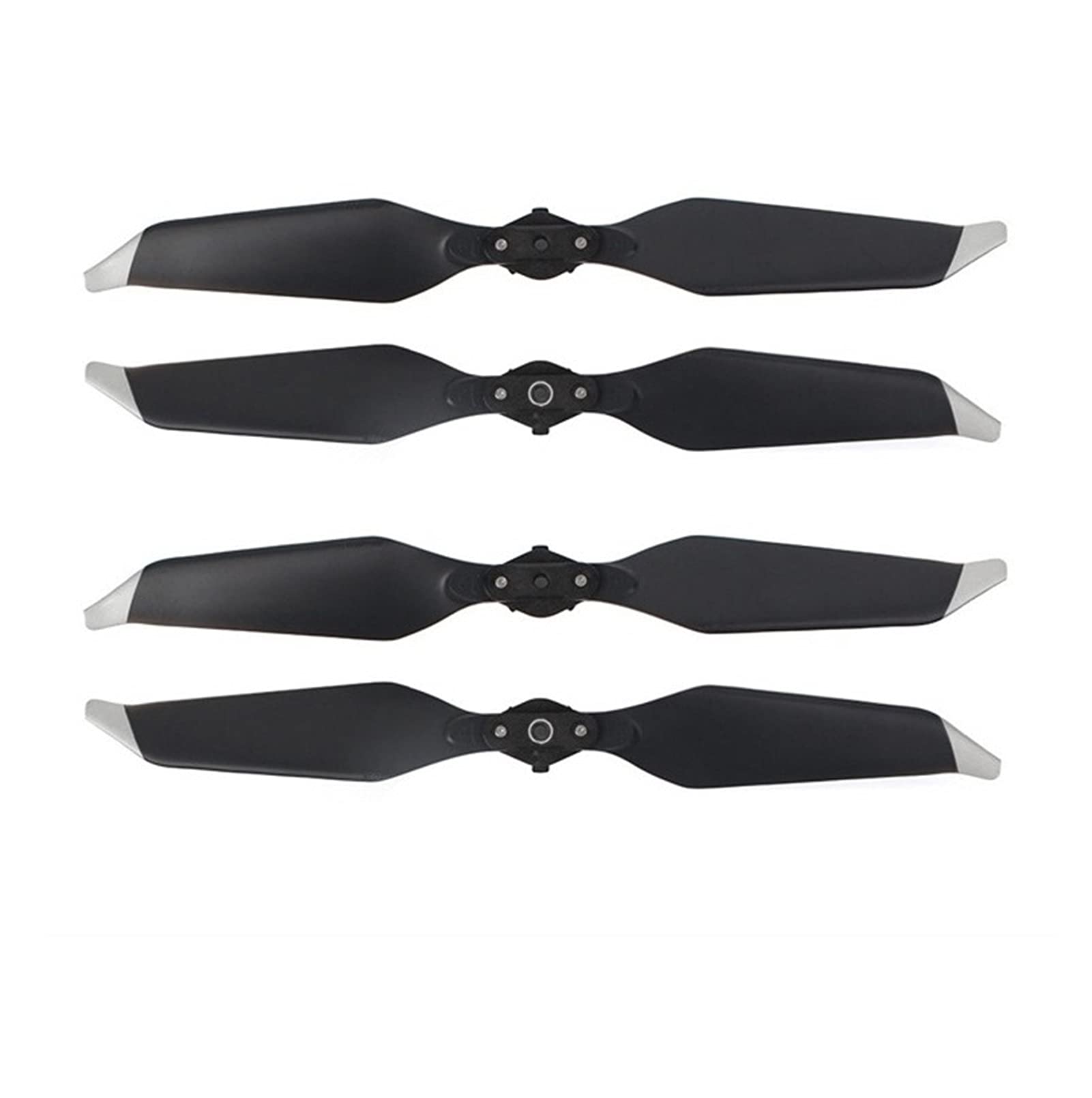 ZAPYVET Klappflügelpropeller, for Mavic Pro Platinum-Drohnenzubehör, Ersatzteile 8331, geräuscharmer Propeller, Ersatzstützen Drohnen-Propeller-Set(2 Pairs White Edge) von ZAPYVET