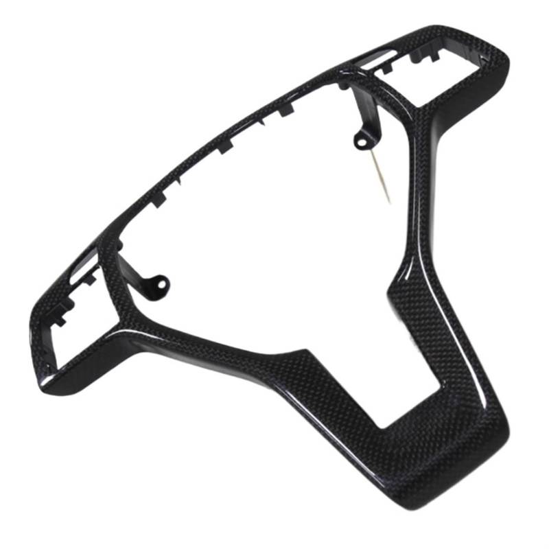 ZAPYVET Lenkradverkleidung aus Kohlefaser, for Mercedes-Benz, W176 W204 W117 W212 W207 W218 R172 R231 X204 Nur AMG Aufkleber für Lenkradabdeckung von ZAPYVET