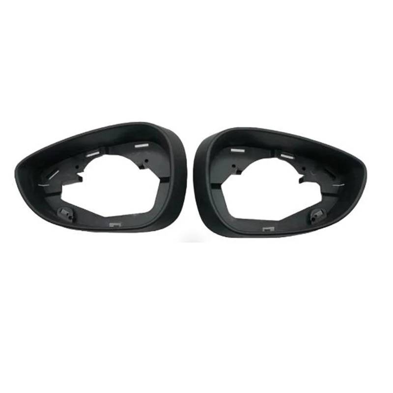 ZAPYVET Mattschwarzer Abdeckrahmen for Auto-Rückspiegel, for Ford, for Fiesta, MK7 2008-2014 2015 2016 2017 Autozubehör Links Rechts Seitenspiegelrahmen(1 Pair) von ZAPYVET