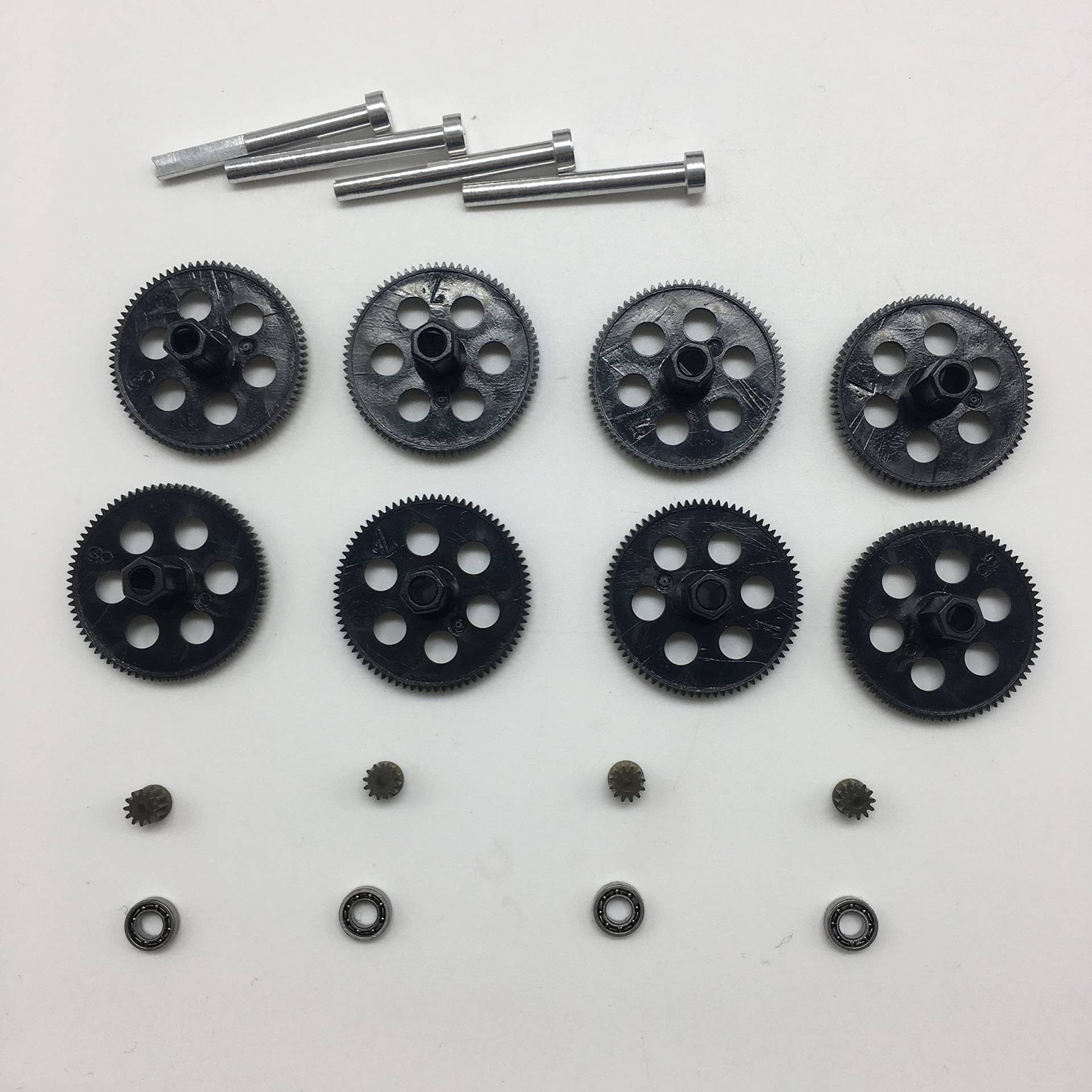 ZAPYVET Motoren Motoren Lager Klingen Getriebe Propellerschutz schützen, for SG700 Rc Drone Ersatzteile Drohnen-Propeller-Set(Braun) von ZAPYVET