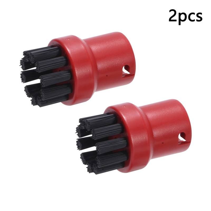 ZAPYVET Power Düse Dampf Reiniger SC Serie SC 1 2 3 4 5 SI 4 SG 4 Staubsauger Kehrmaschine Ersetzen Vakuum Düse Ersatzteile für Dampfreiniger(2pcs Red) von ZAPYVET