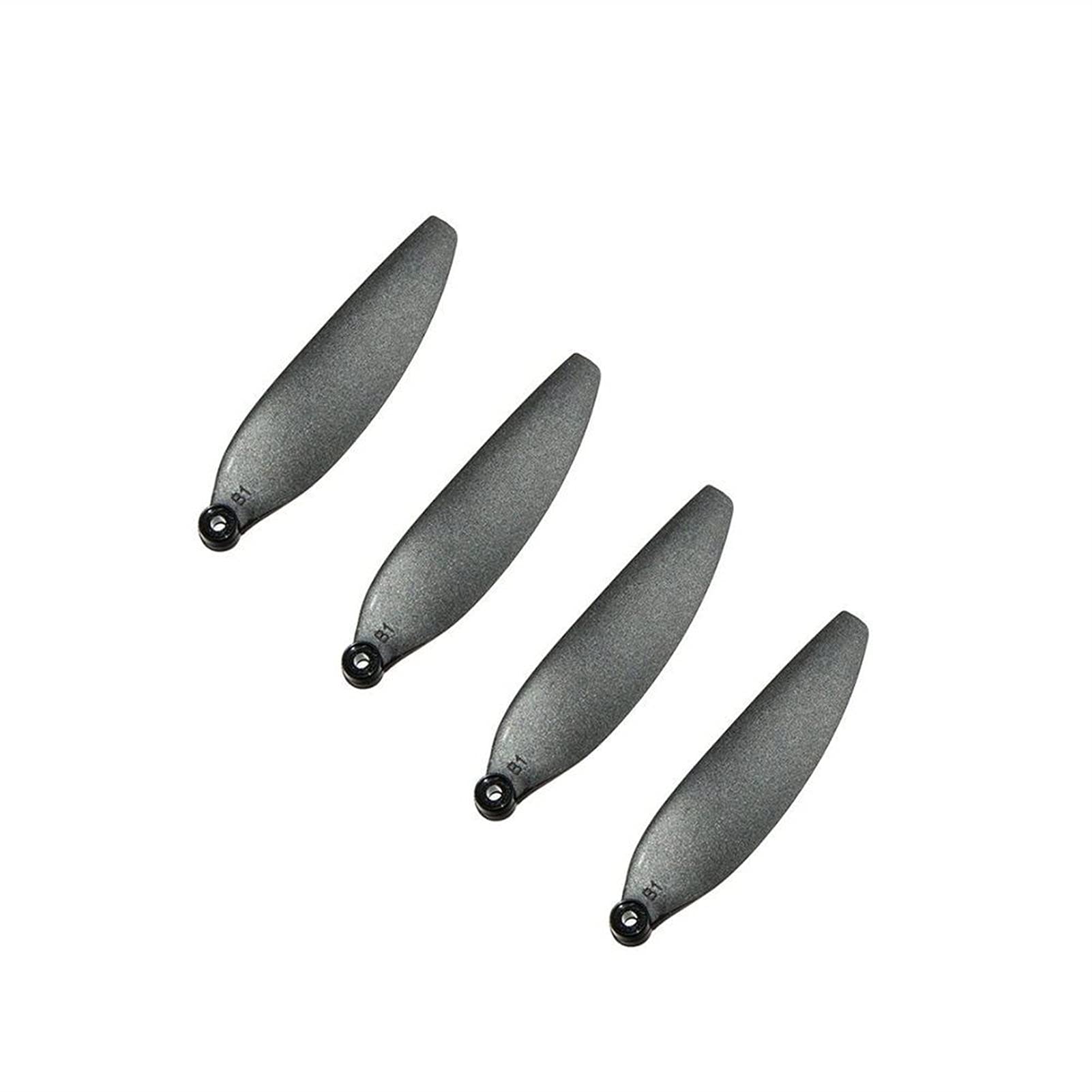 ZAPYVET Propeller Props Blades Ersatzteil Drohne Heilcopter Spielzeug EX5 5G 4K HD WiFi FPV Kamera RC Quadcopter Drohnen-Propeller-Set(4pcs B1) von ZAPYVET