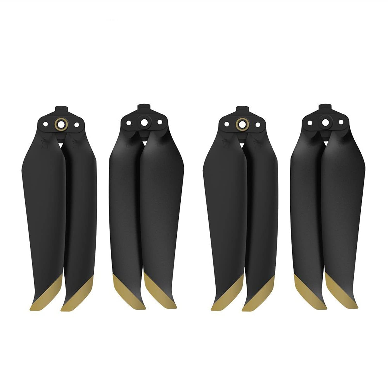 ZAPYVET Propeller mit geringerer Geräuschreduzierung, leise, Schnellverschlussblätter, Propeller, Drohnenzubehör, for DJI, for Mavic Air 2 7238F Drohnen-Propeller-Set(Gold 2pack) von ZAPYVET