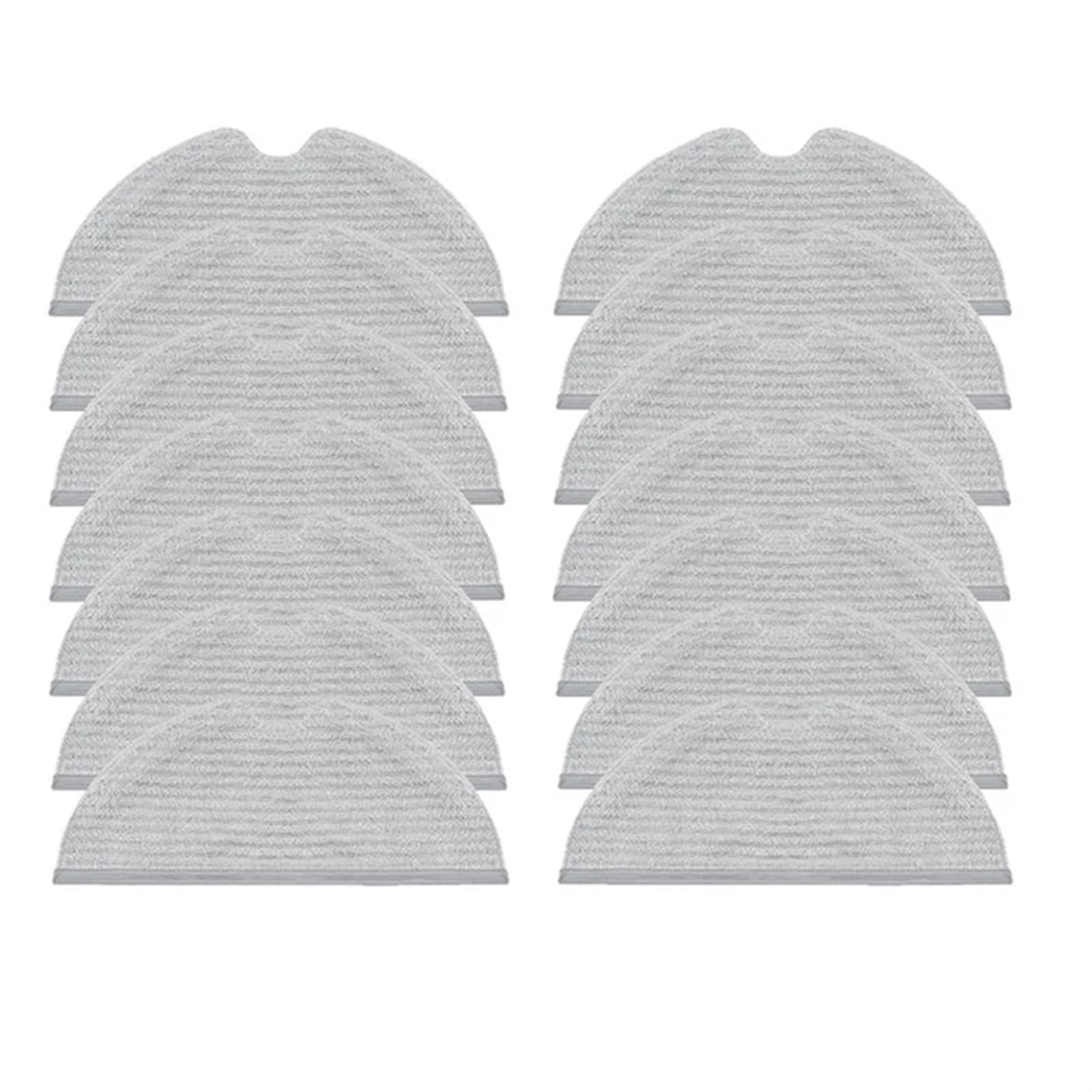 ZAPYVET Waschbare Mopptücher, for Xiaomi, for Mijia 1C 1T STYTJ01ZHM Mi Kehrroboter Staubsauger Ersatzzubehör Ersatzteile Ersatz-Mopp-Pads(14pcs) von ZAPYVET