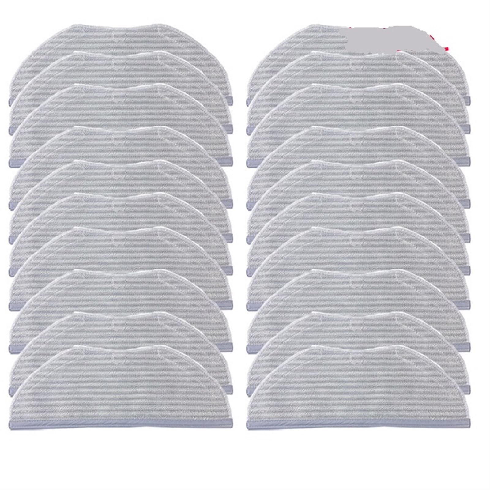 ZAPYVET Waschbare Mopptücher, for Xiaomi, for Mijia G1 MJSTG1 Kehrroboter-Staubsauger, Mopp-Tuch-Pad, Ersatzzubehör, Ersatzteile Ersatz-Mopp-Pads(20pcs) von ZAPYVET