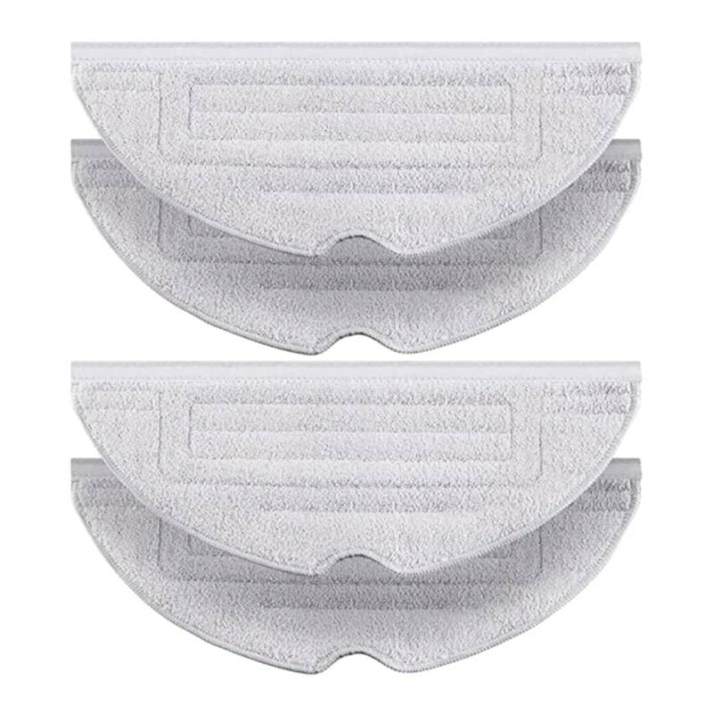 ZAPYVET Wischtuch-Pad, for Xiaomi, for Roborock S8 S8 Plus S8+ S8 Pro Ultra G20 Ersatzteile Staubsauger Roboter Wischtuch Zubehör Ersatz-Mopp-Pads(4pcs) von ZAPYVET