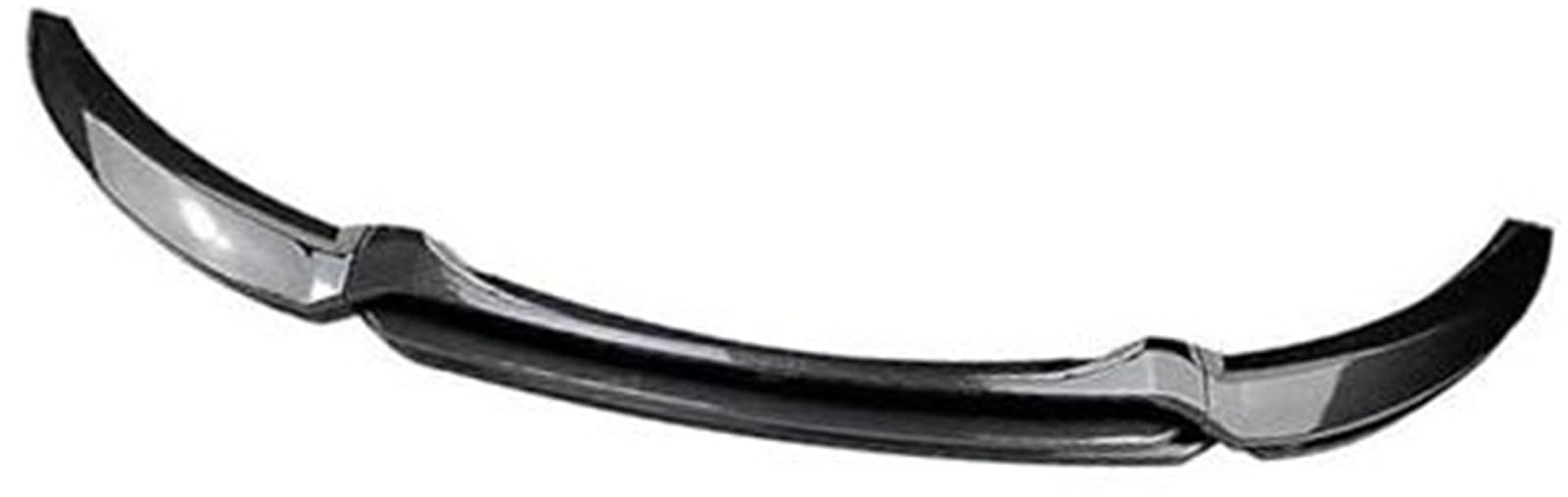 ZAPYVET for, 1er E82 E88 2008-2013 Auto-Frontstoßstange Lip Body Kit Spoiler Stoßstange Canard Lip Splitter Außenteile Spoiler Auto-Frontstoßstangensplitter(Black Carbon Black) von ZAPYVET