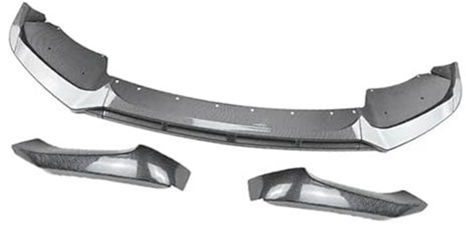 ZAPYVET for, Auto-Frontstoßstangensplitter(Black Carbon Black) von ZAPYVET