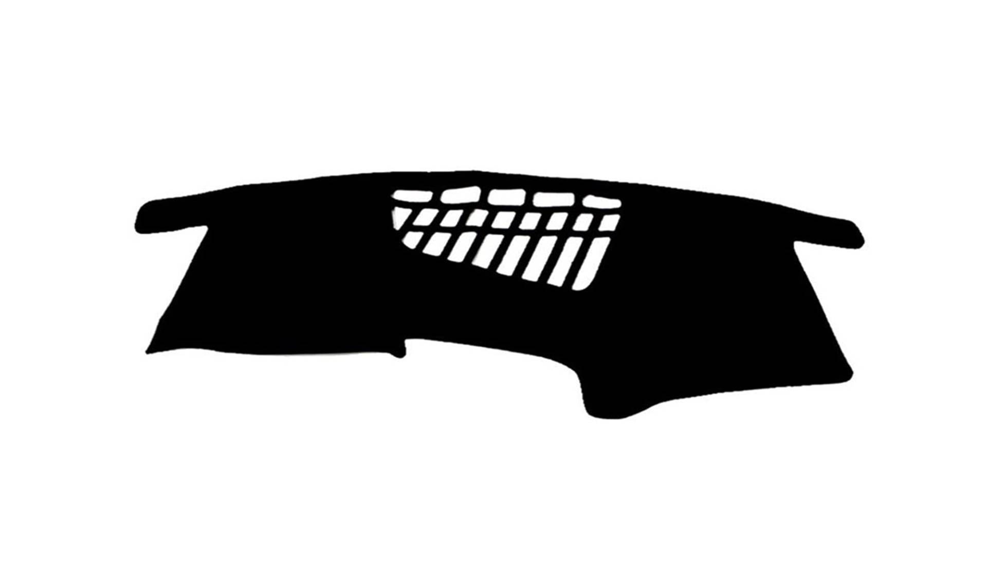 ZAPYVET for, Q5 8R 2009 2010 2011 2012-2016 for, Dash Dashboard Cover Pad Matte Sonnenschutz Dashmat Schutz Teppich Auto Zubehör Auto-Armaturenbrettmatte(Black(Black Edge)) von ZAPYVET