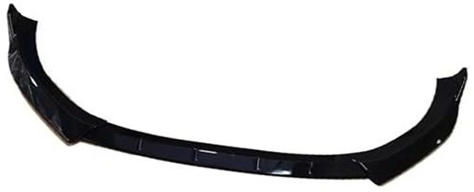 ZAPYVET for A3 Standard Edition 2012-2016 Auto Front Stoßstange Splitter Lip Diffusor Body Kit Spoiler Schutzfolie Spoiler Auto-Frontstoßstangensplitter(Black Glossy Black) von ZAPYVET