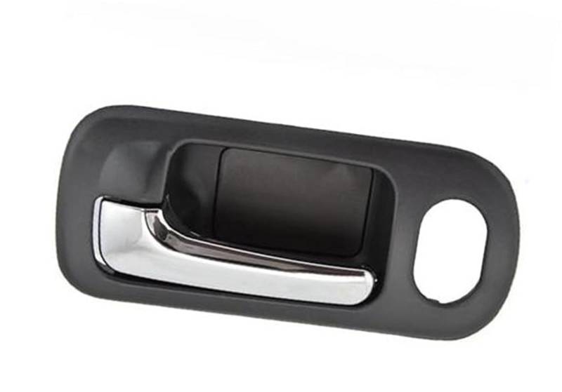 ZAPYVET for Civic, Limousine 2001 2002-2005 Links Rechts Auto Innen Innen Türgriff Chrom Auto Zubehör Auto Tür Griff Auto-Innentürgriff(Black Front Left) von ZAPYVET