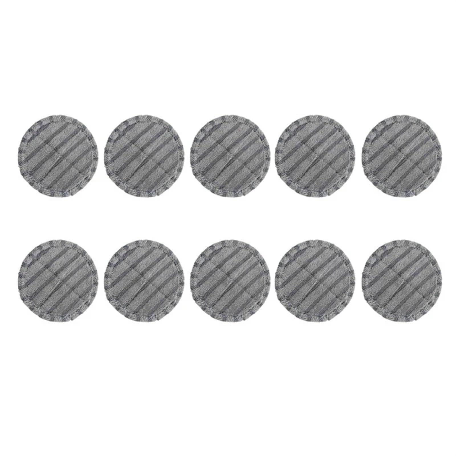 ZAPYVET for Dyson, for V7 V8 V10 V11 V15 Staubsauger Elektrische Mopp Kopf Bürste Mit Wasser Tank Abnehmbare Tuch Mopp Zubehör Ersatzteile Ersatz-Mopp-Pads(Mop Cloth Pad-10pcs) von ZAPYVET