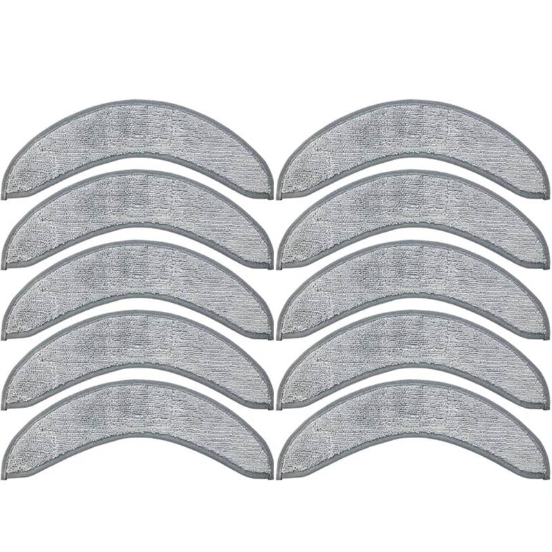 ZAPYVET for Irobot, for Roomba Combo J7+/Plus Staubsauger Teile Ersatz Wischen Pads Zubehör Mikrofaser Mopp Pad Mopp Pads Teile Ersatz-Mopp-Pads(10pcs) von ZAPYVET