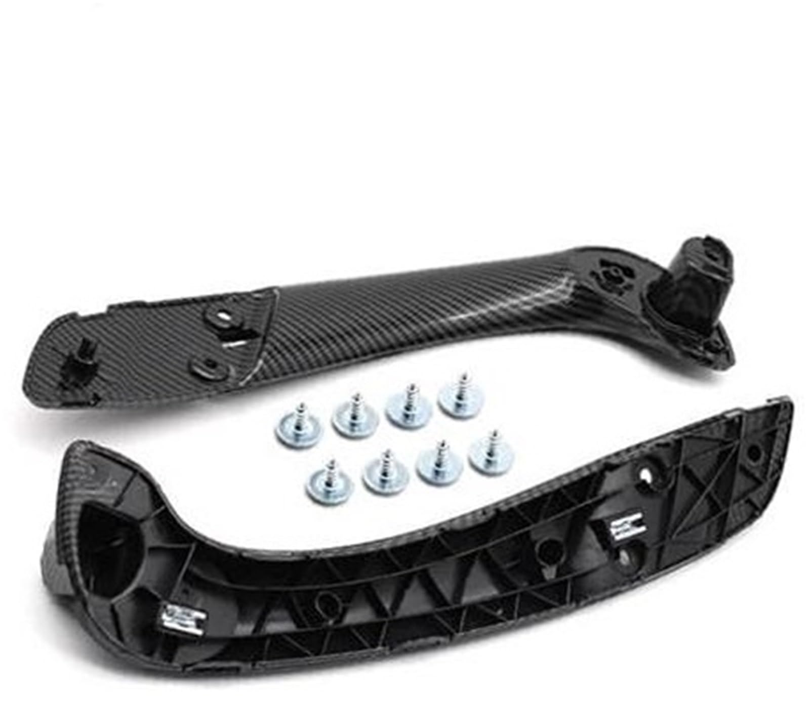 ZAPYVET for Renault, for Megane 3 III 2008-2016 for Fluence 2009-2015 809600015R 197012651 Auto vorne Links rechts Innentürgriffabdeckung Auto-Innentürgriff(Black Inner Handle-cabon 2) von ZAPYVET