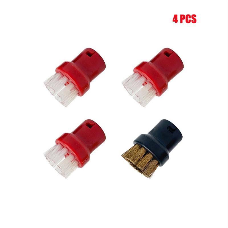 ZAPYVET for SC1 SC2 SC3 SC4 SC5 SC7 CTK10 Dampfreiniger-Aufsätze, Ersatz-Reinigungsbürsten for runde Sprinklerdüsenköpfe Ersatzteile für Dampfreiniger(4 pcs-03) von ZAPYVET