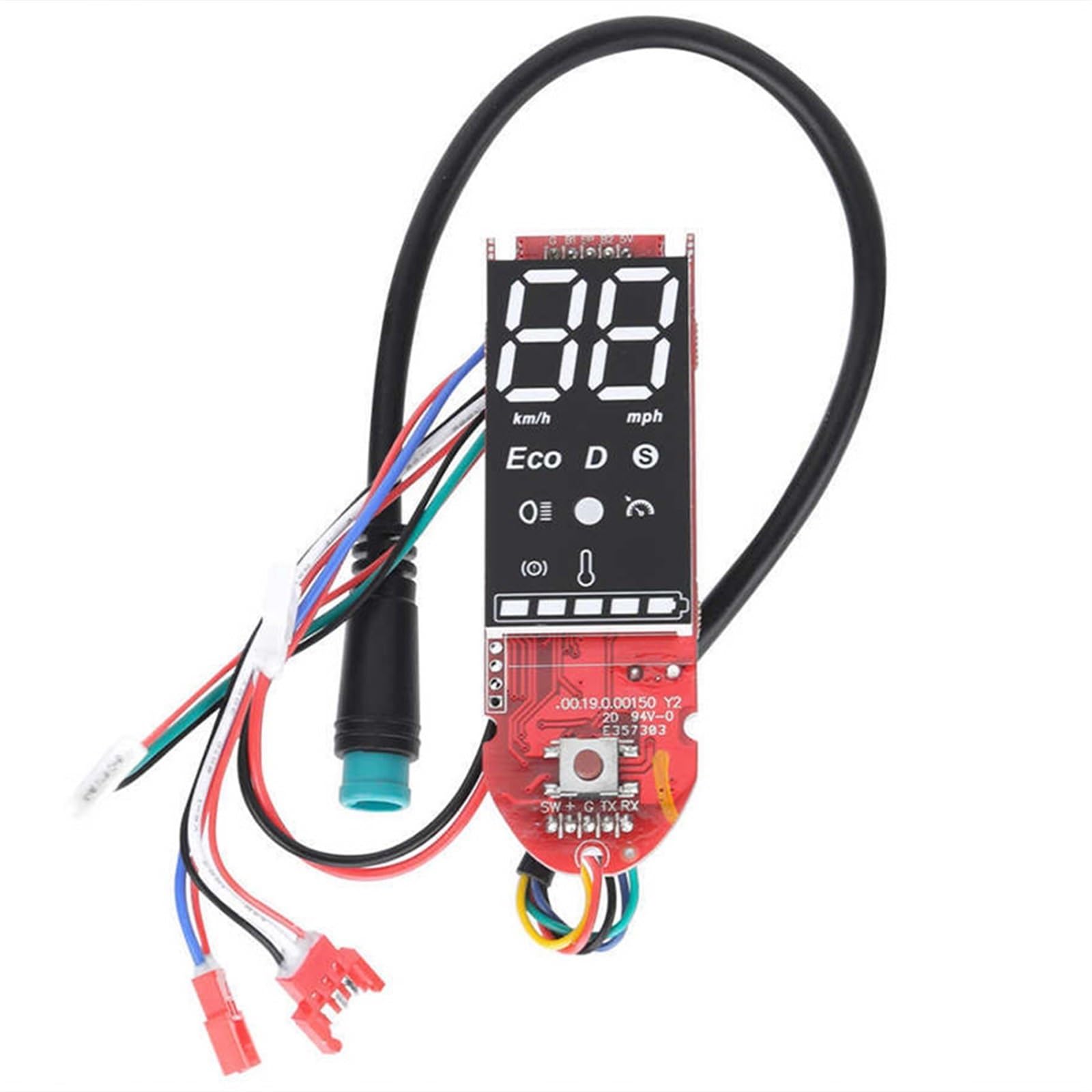 ZAPYVET for Scooter-Controller-Board Motherboard 350W 36V OEM-Version M365 und Pro Elektroroller Steuerung Bremse Displays Licht Elektroroller-Armaturenbrett(Dashboard) von ZAPYVET