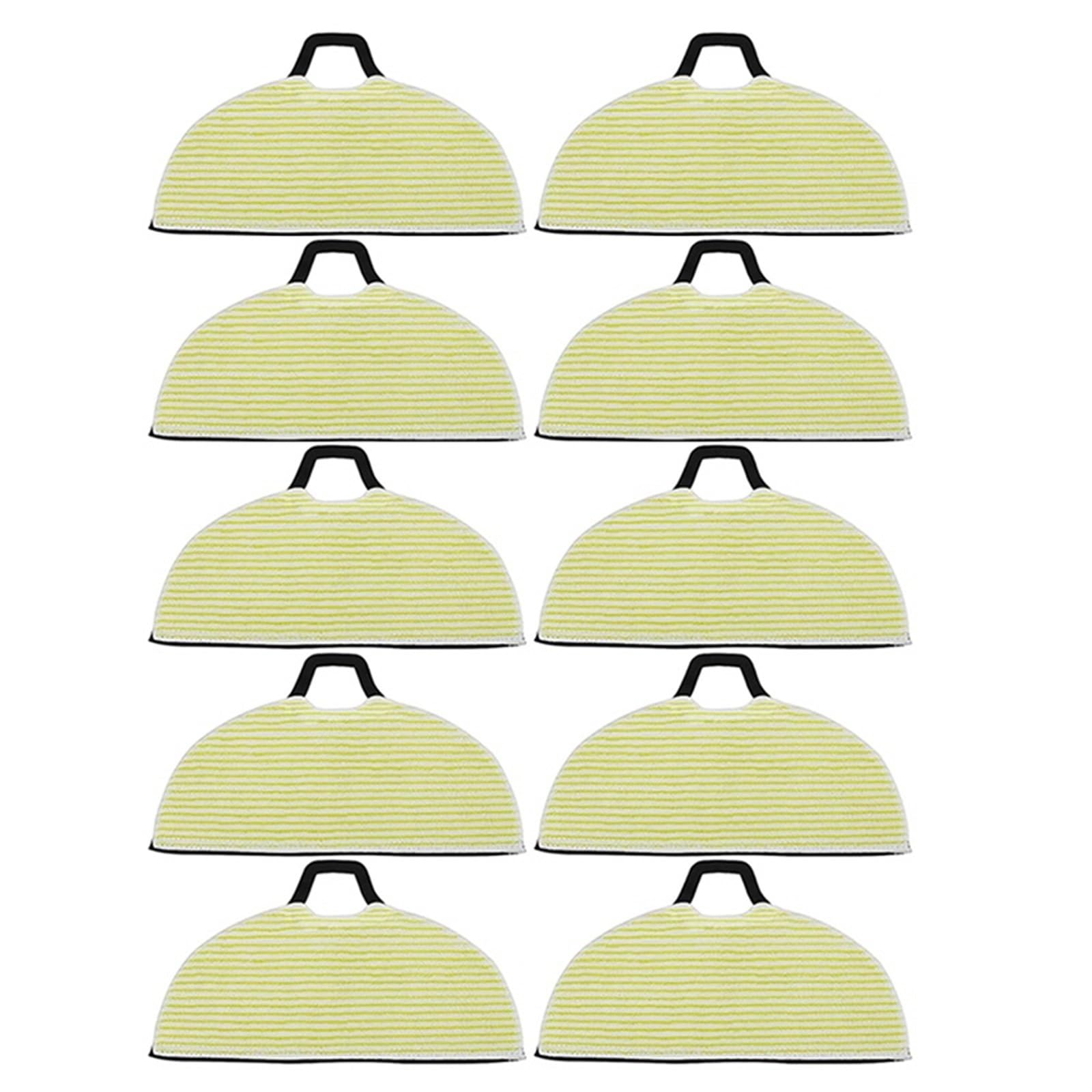 ZAPYVET for Shark, for AV2610WA RV2610WA RV2410WD RV2610WD RV2610WFUS Staubsauger Mopp Tuch Pad Kit Ersatzteile Zubehör Ersatz-Mopp-Pads(10pcs) von ZAPYVET