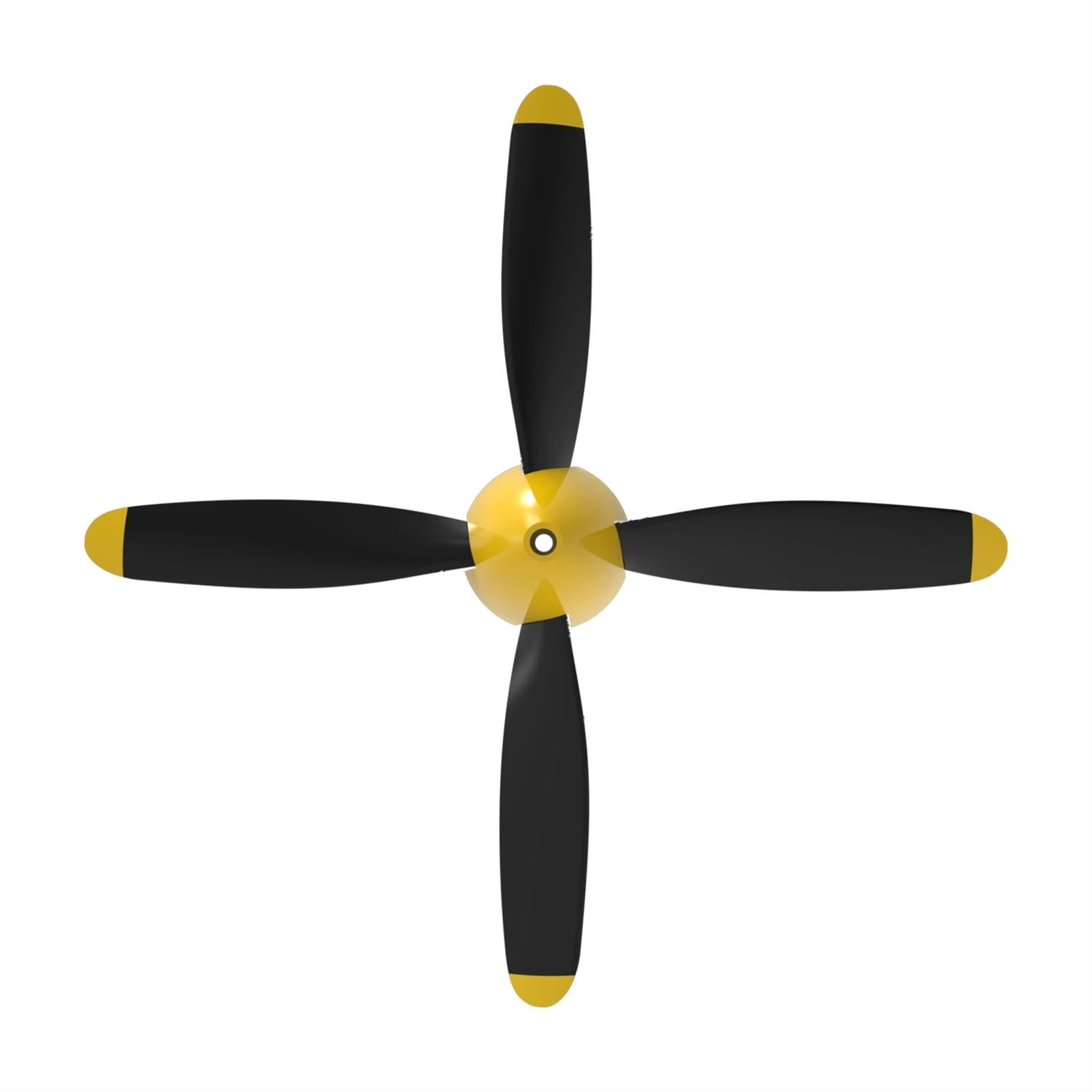 ZAPYVET for Volantex RC 3-Blatt-Propeller, for 761-5 P-51D, 761-8 F4U, 761-9 T28, 761-11 BF109, 761-12 761-13 P40 761-15Spitfire RC-Flugzeug Drohnen-Propeller-Set(5Piece-08) von ZAPYVET