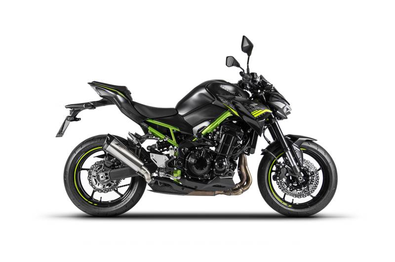 Sport Auspuff ZARD Slip-On TITAN +Carboncover Kawasaki Z 900 Bj.2020-2024 92kW EURO5 eintragungsfrei von ZARD