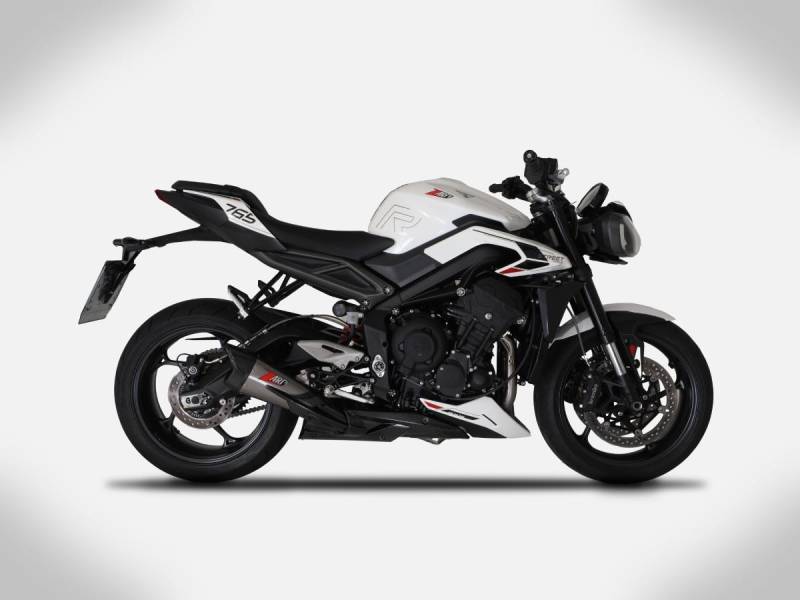 ZARD Sport Auspuff Komplettanlage TITAN Triumph Street Triple 765 R /RS /Moto2 Bj. 2023 EURO-5 +ABE von ZARD