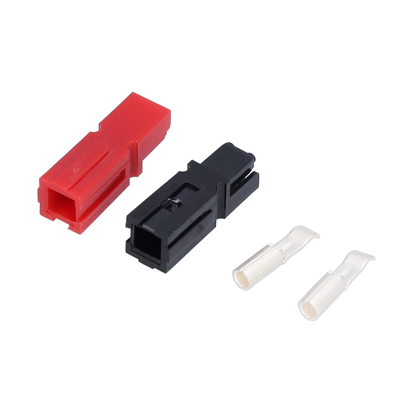 ZAWELIYO 20 -pcs Red/Black -Batterie -Stecker - 30A 600 V Silber Plattierte Anschlüsse für die Kabelverkabelung mit Hoher Strom | -20 ℃ ~ 125 ℃ Temperaturbereich von ZAWELIYO