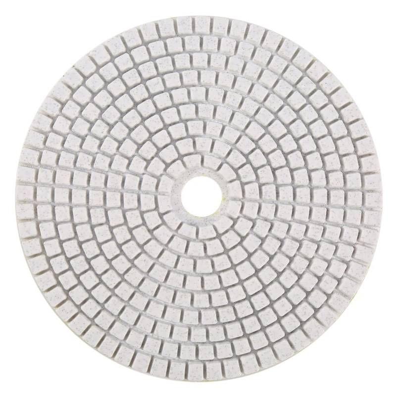 ZAWELIYO 5 Zoll 125 Mm Polierpads, Nasspolierpads Schleifscheiben für Granit, Beton, Marmor, Stein, Glas, Keramik (150) von ZAWELIYO