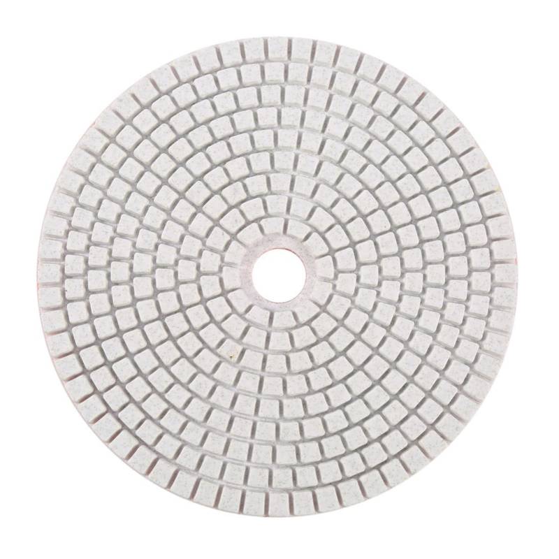 ZAWELIYO 5 Zoll 125 Mm Polierpads, Nasspolierpads Schleifscheiben für Granit, Beton, Marmor, Stein, Glas, Keramik (300) von ZAWELIYO