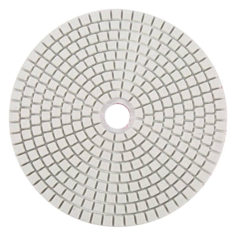 ZAWELIYO 5 Zoll 125 Mm Polierpads, Nasspolierpads Schleifscheiben für Granit, Beton, Marmor, Stein, Glas, Keramik (500) von ZAWELIYO