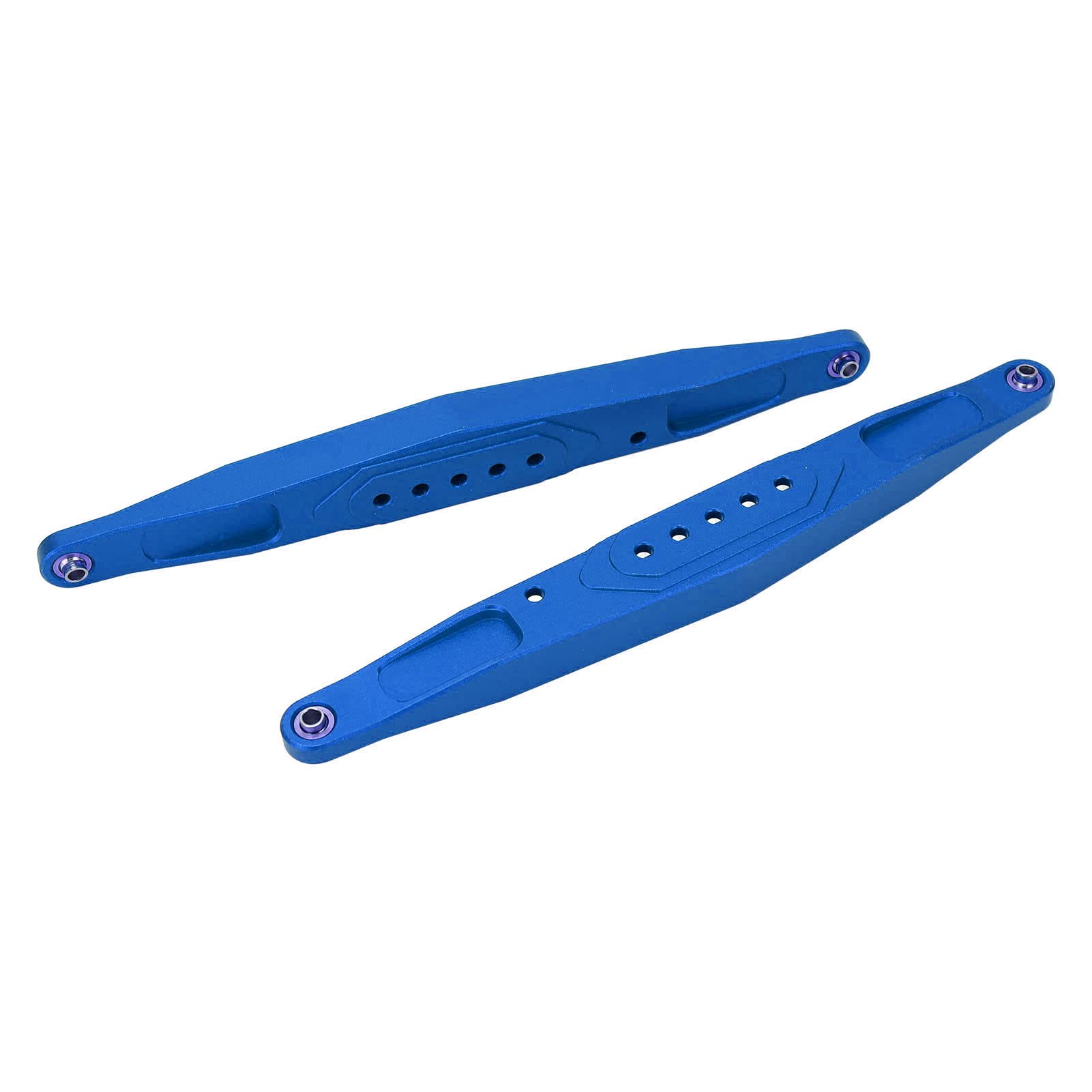 Zaweliyo 2pcs Aluminiumlegierung Hochfest RC Heck Unteren Abgetretenen Arm für Losi Hammer Rey 1/10 RC -Auto (Blau) von ZAWELIYO