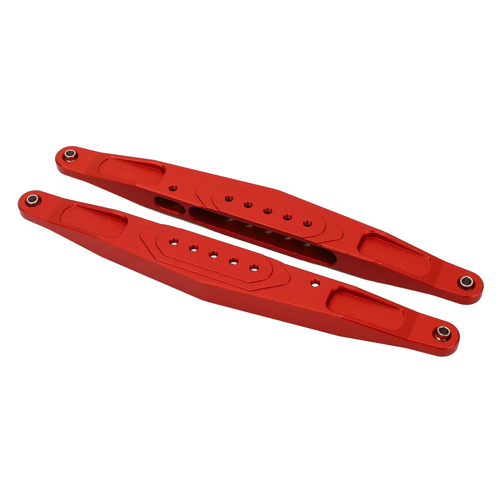 Zaweliyo 2pcs Aluminiumlegierung Hochfest RC Heck Unteren Abgetretenen Arm für Losi Hammer Rey 1/10 RC -Auto (Rot) von ZAWELIYO