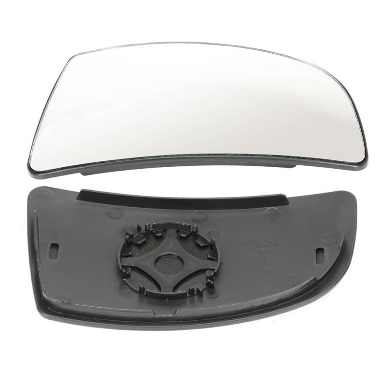 Spiegelglas Ersatz für Ford Transit MK8 2014-2000, Türspiegelglas Außenspiegel Glas Asphärisch, Umkehrlinse Rückfahrglas Spiegel BK3117C718AB 1855103 (Links) von ZAYMDO