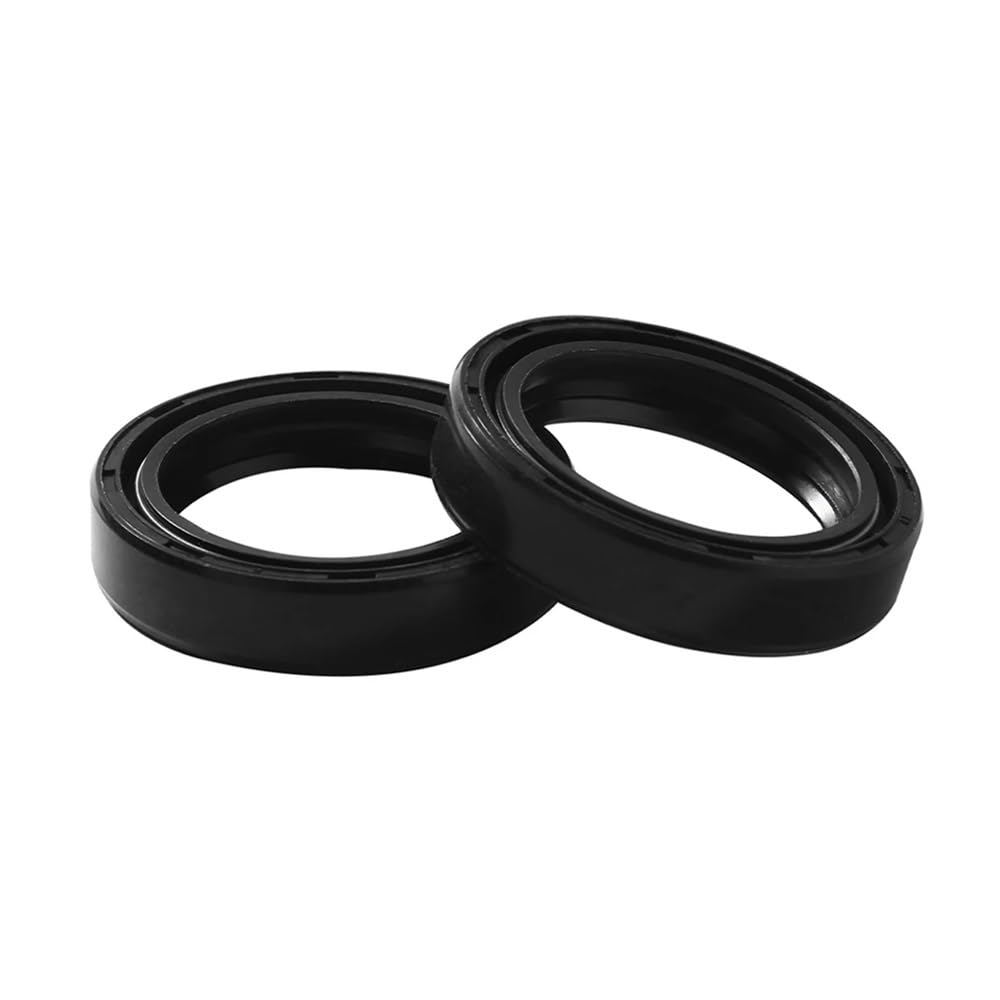 Gabel Öl Dichtung & Staub Abdeckung for HUS-QVAR SM 125 SM125 SMS 125 SMS125 TE 125 TE125 4T WRE 125 WRE125 125 SMR SMS4 2000-2013(2pcs oil seal) von ZAYMGPD