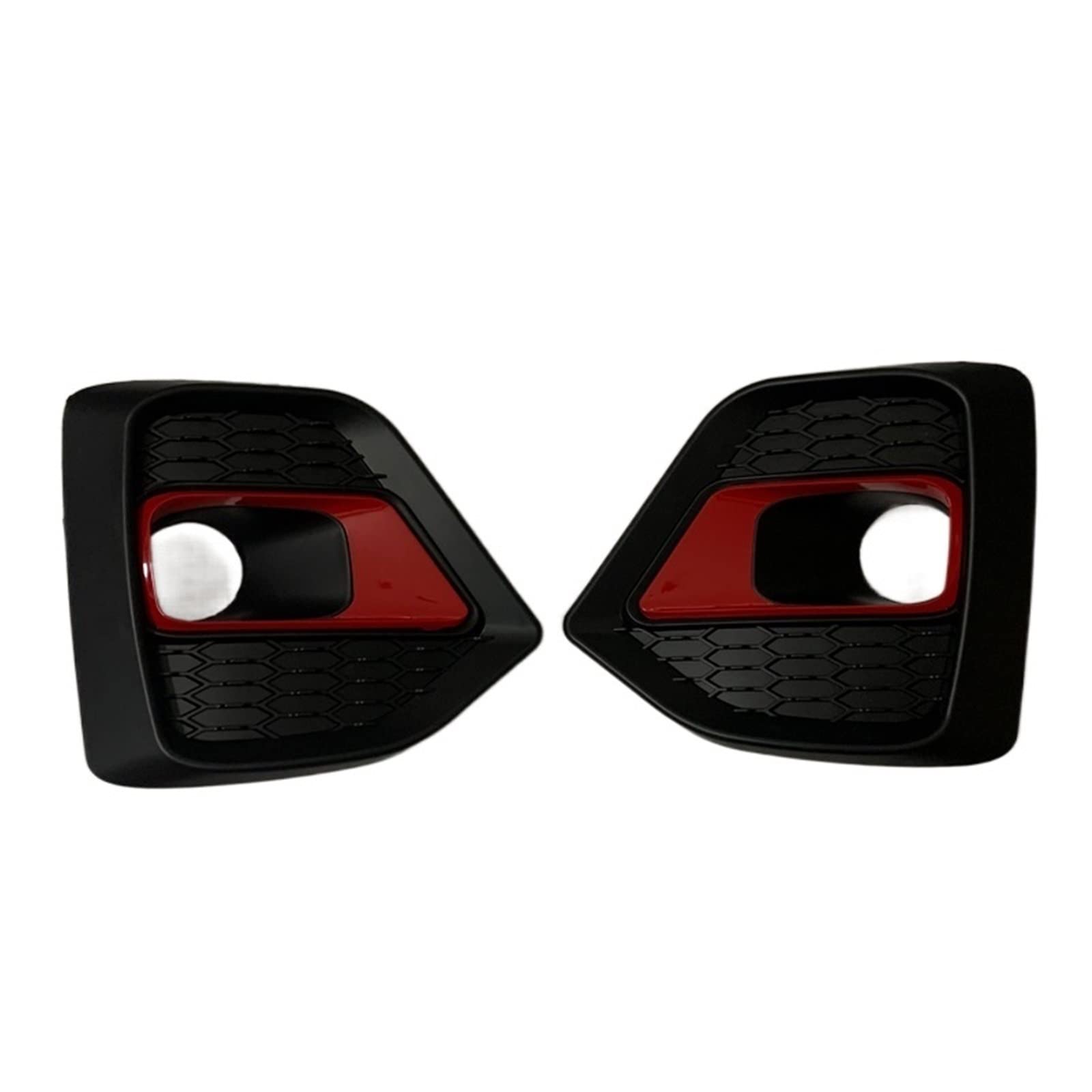 ÄUSSERES AUTOZUBEHÖR, MODIFIZIERTE GRILLS, kompatibel mit HILUX ROCCO PICKUP, AUTOGRILL, FRONTMASKE, STOßSTANGENVERZIERUNGEN, ABDECKUNG 2018(Only fog lamp cover) von ZAZXCWN