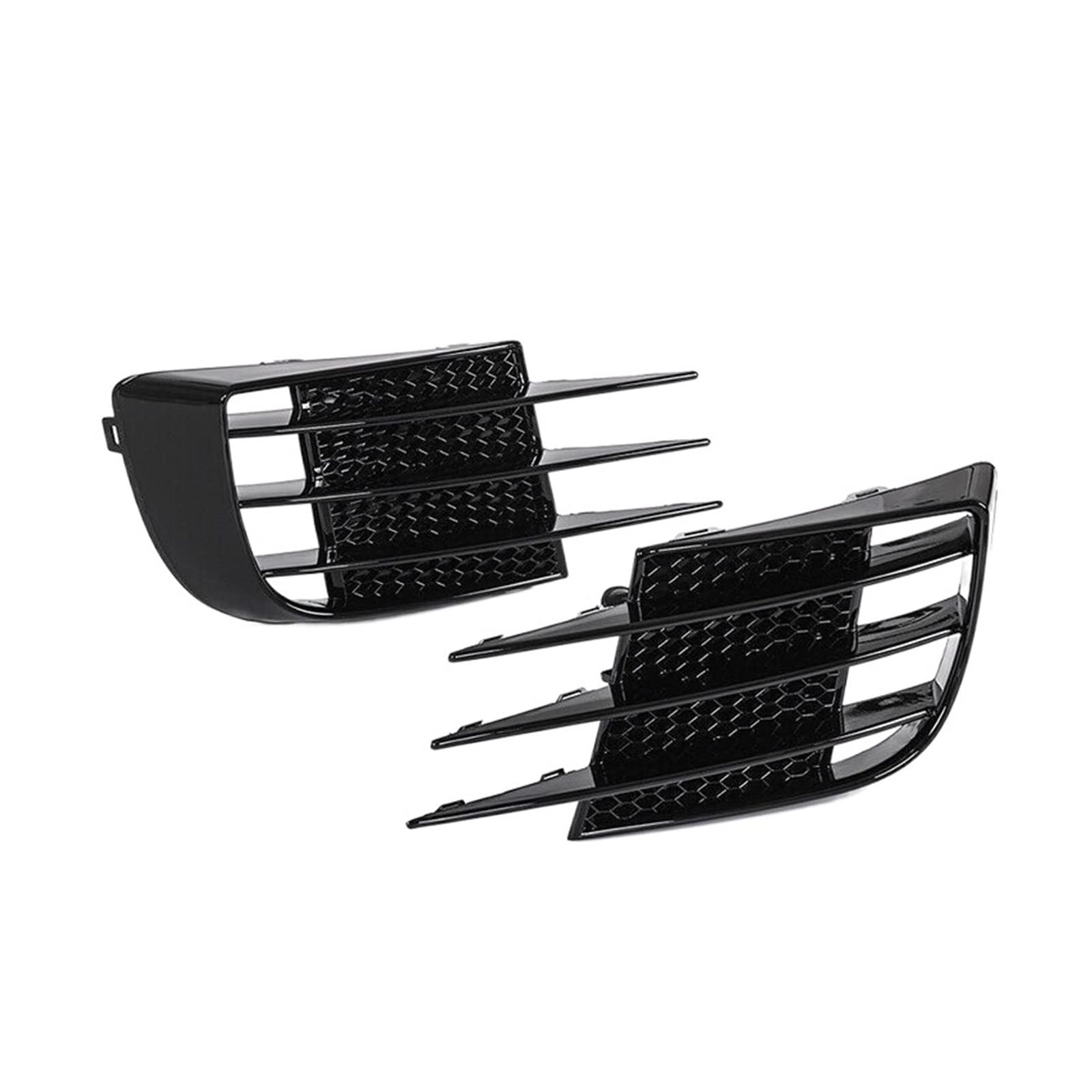 Paar Nebelscheinwerfer, Schatten, Nebelscheinwerfer, Kühlergrill, Hauben, Augenbrauen-Abdeckung, kompatibel for VW Golf 6 MK6 GTI GTD 2008–2013 von ZAZXCWN