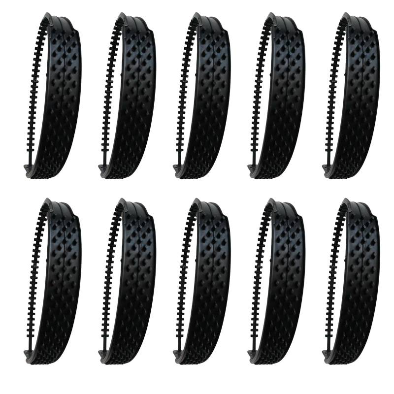 10 Pcs Car Tire Tractions Träger Reifenketten Auto Anti Skid Gurte 87 Cm Länge Um Den Der Nass Oder Eisbedingungen Zu Verbessern von ZBIianxer