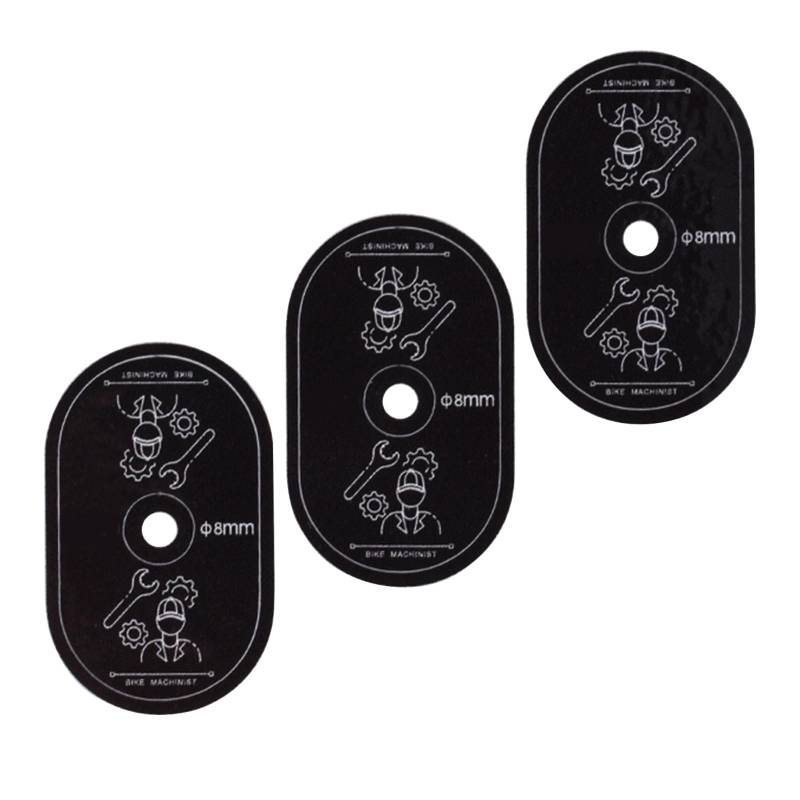 3pcs Fahrradreifenventile Aufkleber Fahrradventile Pad Aufkleber Reifenluftdüsen PVC Aufkleberventile Abziehbildschutzabdeckungen von ZBIianxer