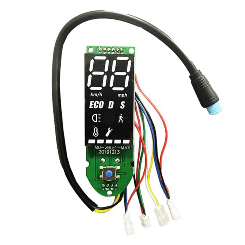 ZBIianxer wasserdichte Elektrische Scooter Dashboard Display Instrument Control Panel Für Verbesserung Der Fahrerlebnis Klarer Sichtbarkeit von ZBIianxer