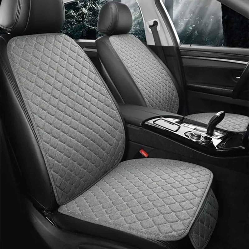 Auto SitzbezüGe Set Für Peugeot 3008 First Generation (T8) 2008-2016, 5 Sitzer Leinen Sitzschoner Vorne Hinten Sitzkissen Allwetter Wasserdicht Atmungsaktiv SchonbezüGe Zubehör,D/Gray von ZBMDTHEF