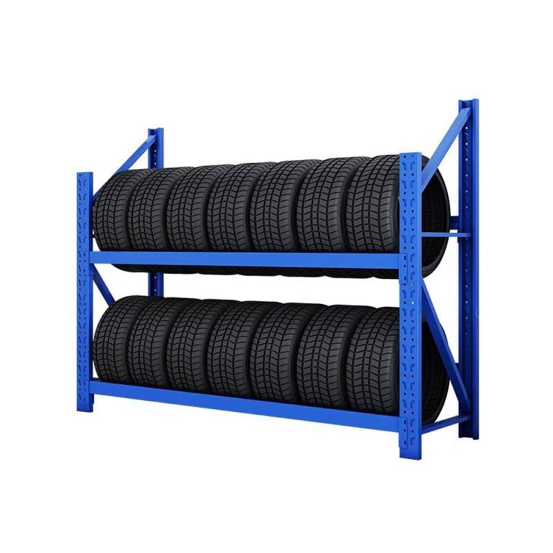 ZCBYBT Metall Auto Reifen Rack Racks Rad Felge Reifen Lagerung Rack Trucks Reifenständer Große Ladekapazität Reifen Rack, für Lager Lagerung,150 * 50 * 140cm von ZCBYBT