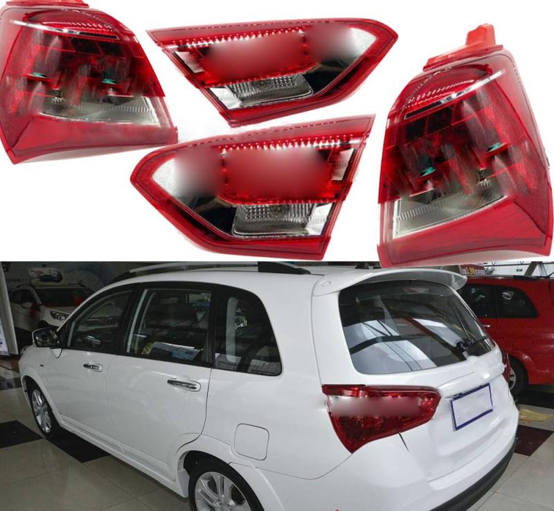 ZCHQF Auto LED Rückleuchten für Suzuki Liana A6 Hatchback 2016-2019, Wasserdicht Multifunktion Rücklicht Kontrollleucht Ersetzt Zubehör,A-Left inner side von ZCHQF