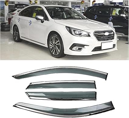 4 Stück Auto-Windabweiser Für Subaru Legacy 2020, vordere und hintere Seitenfenster-Visier, Regen- und Rauchschutz Autozubehör von ZCXUIE