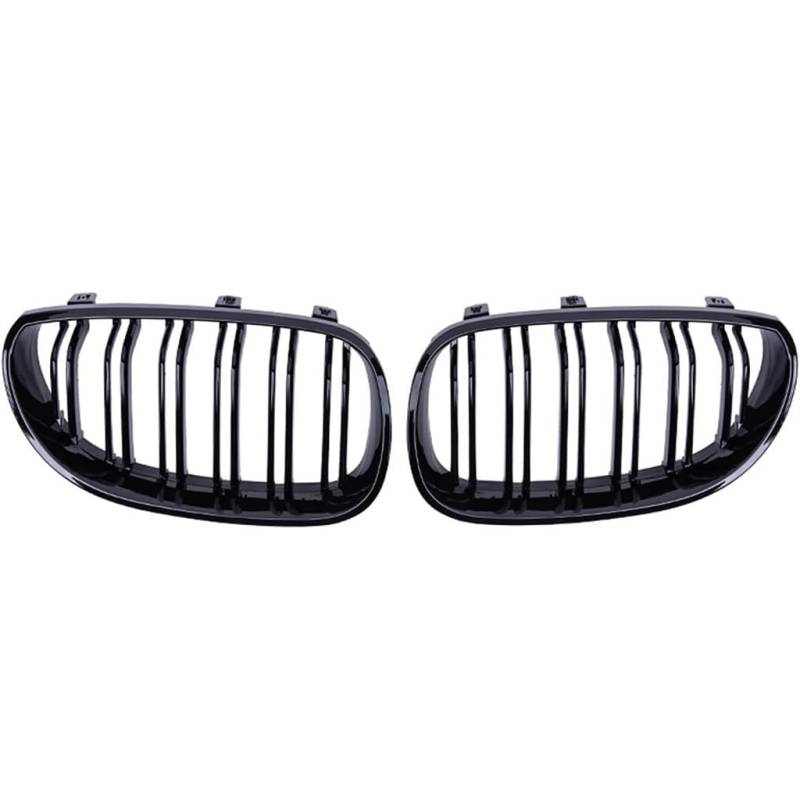 Auto Mitte,kompatibel mit BMW E60 E61 5er 2003 2004 2005 2006,Frontgrill von ZCZMAD