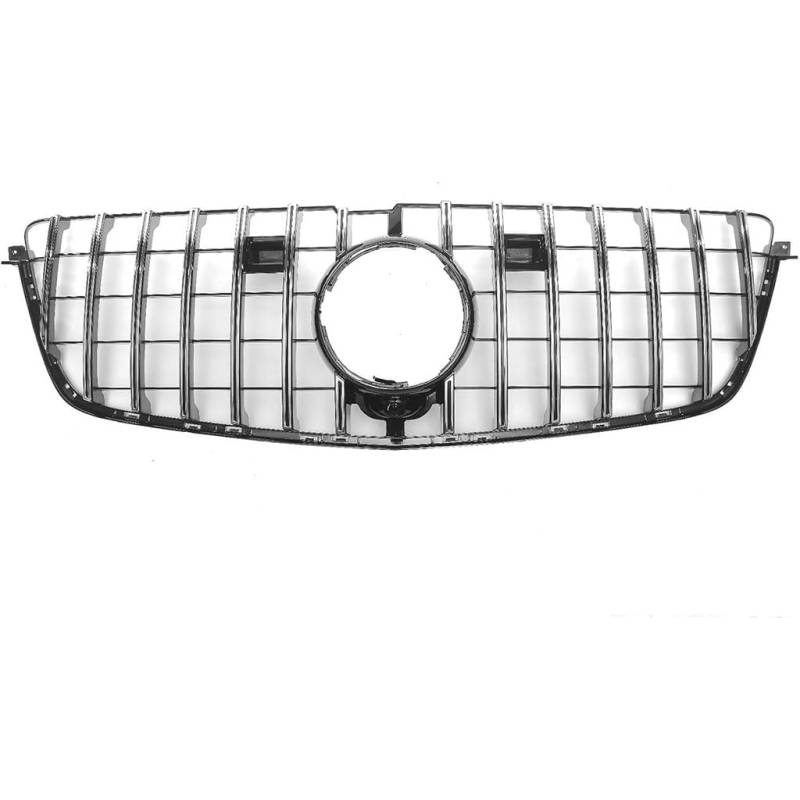 Auto Mitte,kompatibel mit Benz high-end Version GL X166 GL500/550/63 2013-2015,Frontgrill von ZCZMAD